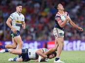 Joseph Suaalii played an influential role in the Sydney Roosters' 31-24 NRL win over Parramatta.