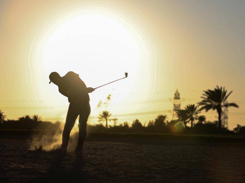 Marcus Armitage (pictured here in Abu Dhabi) has won his first European golf title.