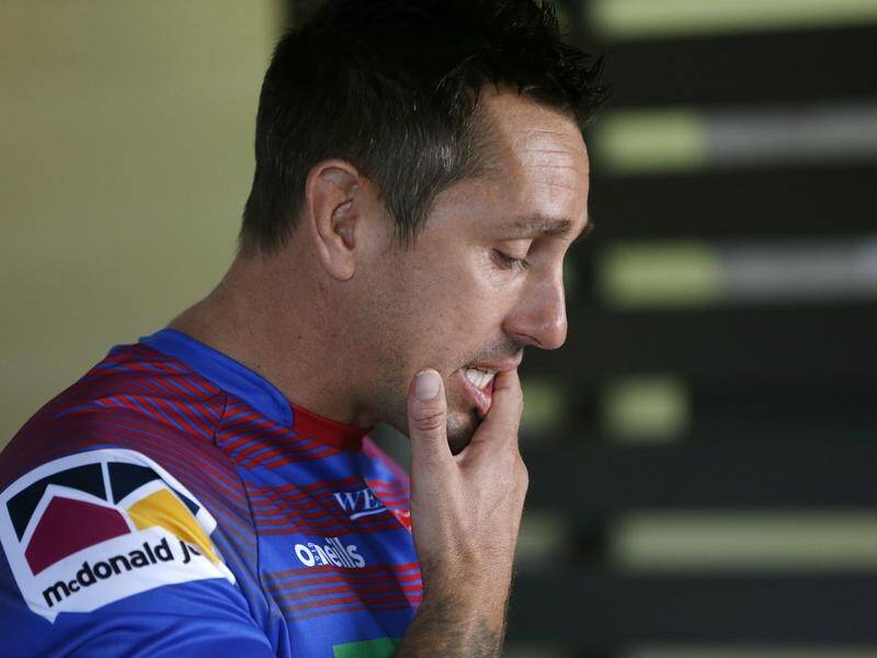 Mitchell Pearce explained his decision to step down as Newcastle's NRL captain.