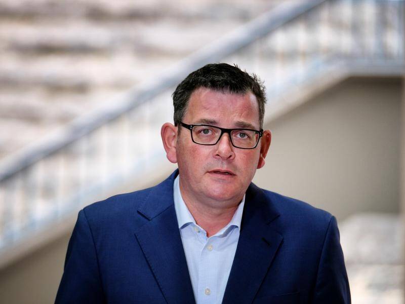 Victorian Premier Daniel Andrews is making steady progress recovering from a serious back injury.