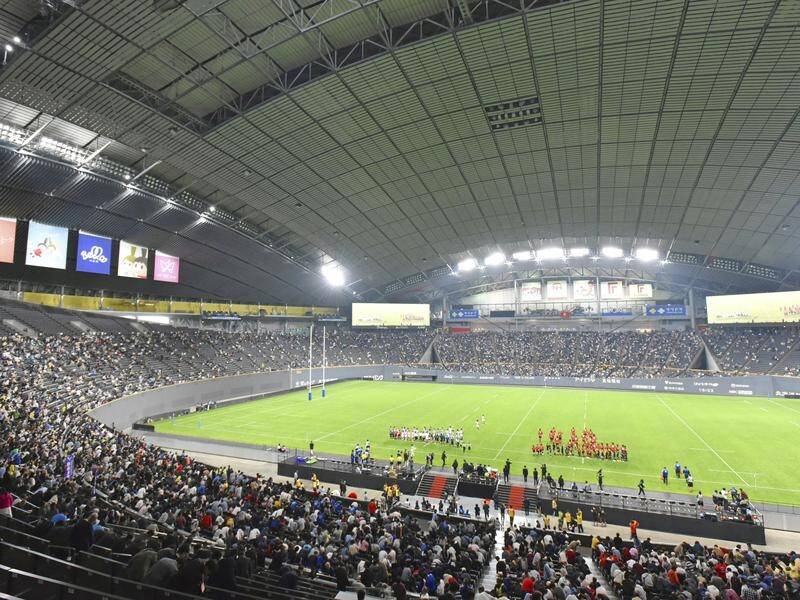 The multi-purpose Sapporo Dome hosts the Wallabies' Rugby World Cup opener against Fiji on Saturday.