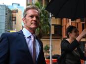 Craig McLachlan denied having "a temper and a tendency to get angry easily".