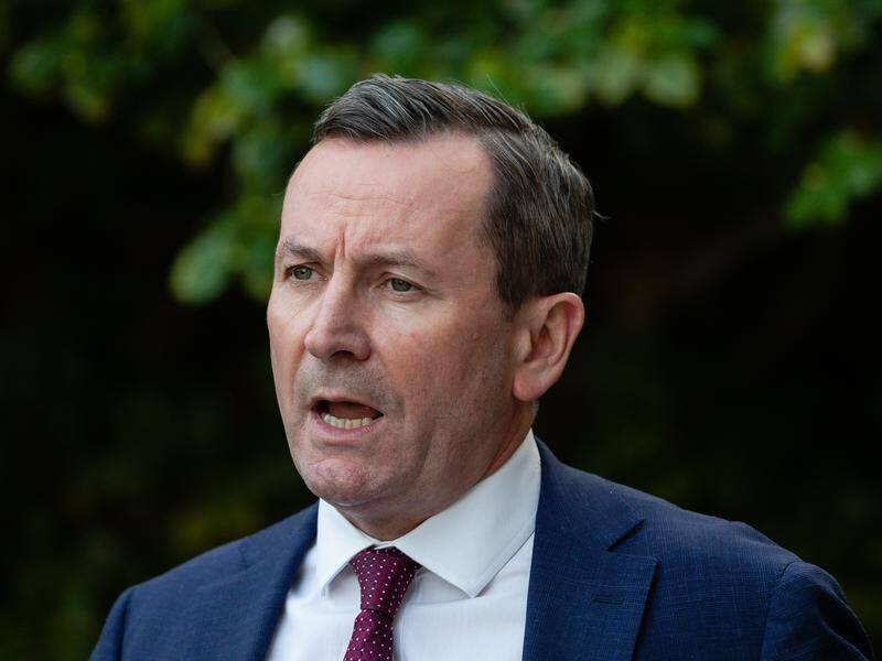 Mark McGowan said last month he didn't "wish to participate" in the negotiation process.