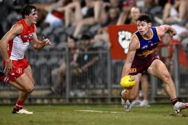 Brisbane's Lachie Neale (right) was one of his side's best in the pre-season win over Sydney. (Dan Himbrechts/AAP PHOTOS)