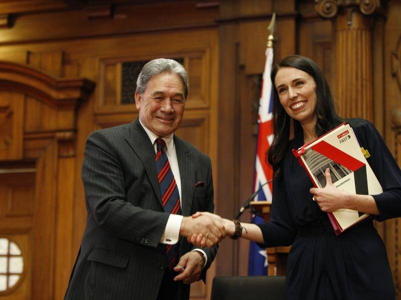 New Zealand First leader Winston Peters and PM Jacinda Ardern have been in coalition since 2017.