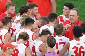 John Longmire is keeping his focus on getting the Swans ready for a high-profile Sydney derby. (Scott Barbour/AAP PHOTOS)