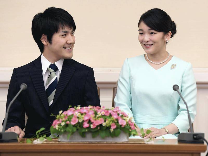 Princess Mako and Kei Komuro announced their engagement in 2017.