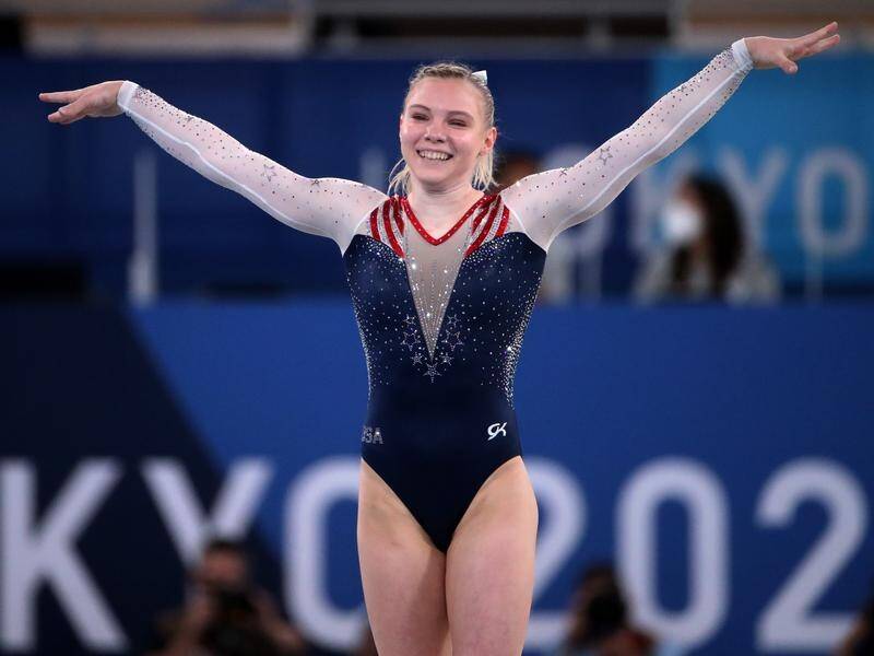 American gymnast Jade Carey has claimed individual gold on the floor at the Tokyo Games.