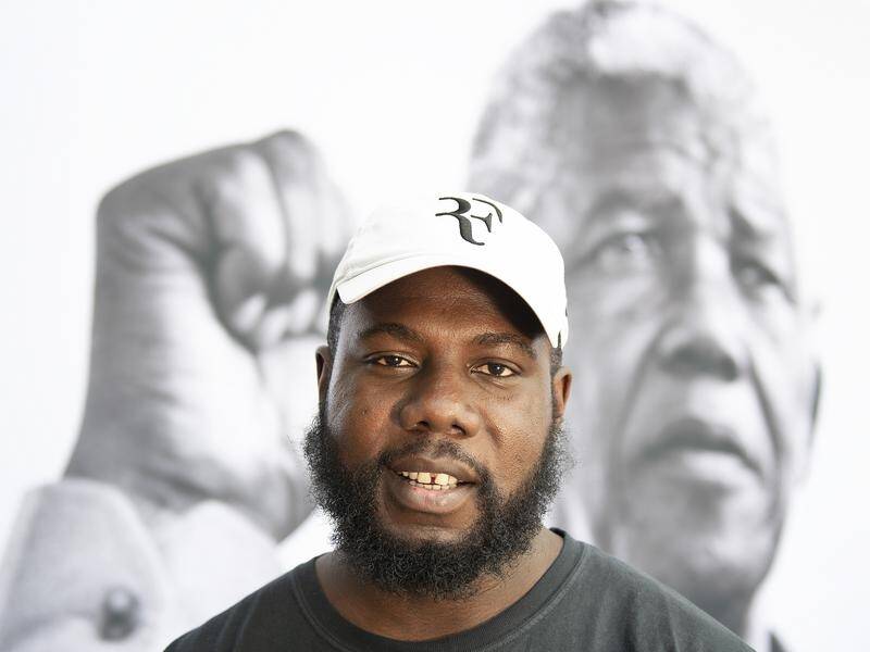 Nelson Mandela's grandson hopes the next generation will be inspired by an exhibition of his life.