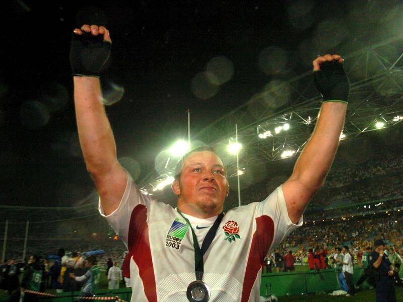 Dementia sufferer Steve Thompson can't remember winning the Rugby World Cup in Australia.