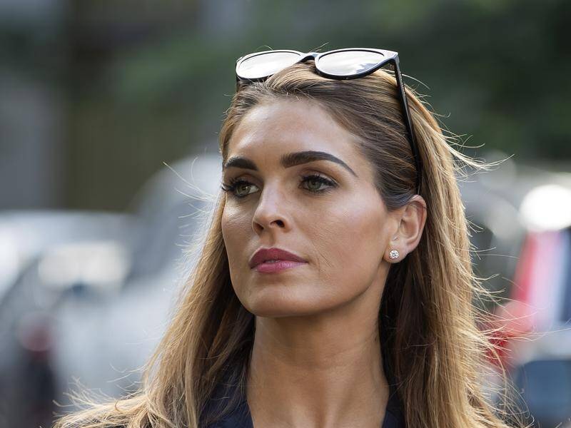 Former White House communications director Hope Hicks refused to answer questions about her tenure.