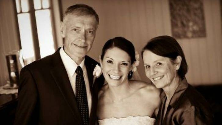 Roger and Jill Guard with their daughter, Amanda. Photo: Supplied/Toowoomba Chronicle