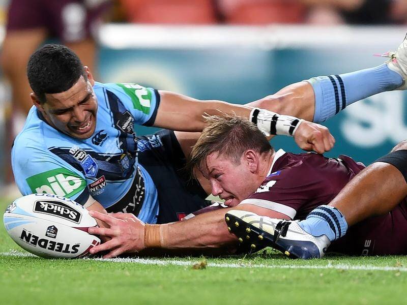 Haryy Grant is excited to be back with Melbourne after a season away that earned him Origin glory.