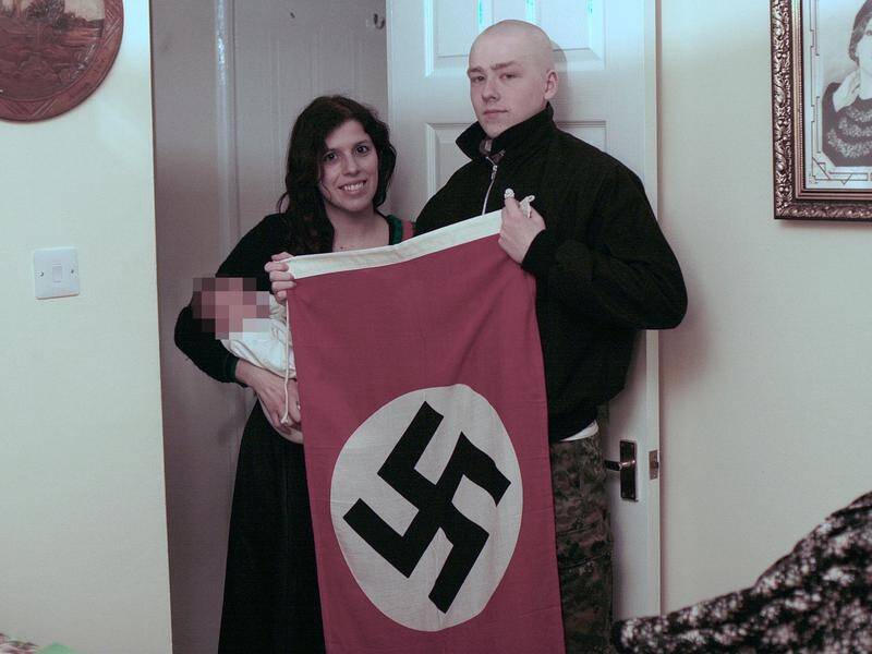 Claudia Patatas and Adam Thomas gave their infant son the middle name Adolf, after Adolf Hitler.