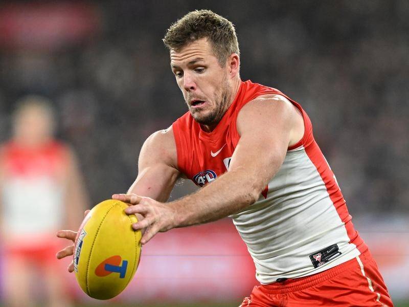 Sydney Swans veteran Luke Parker has been banned for six weeks for his bump in the VFL. (James Ross/AAP PHOTOS)