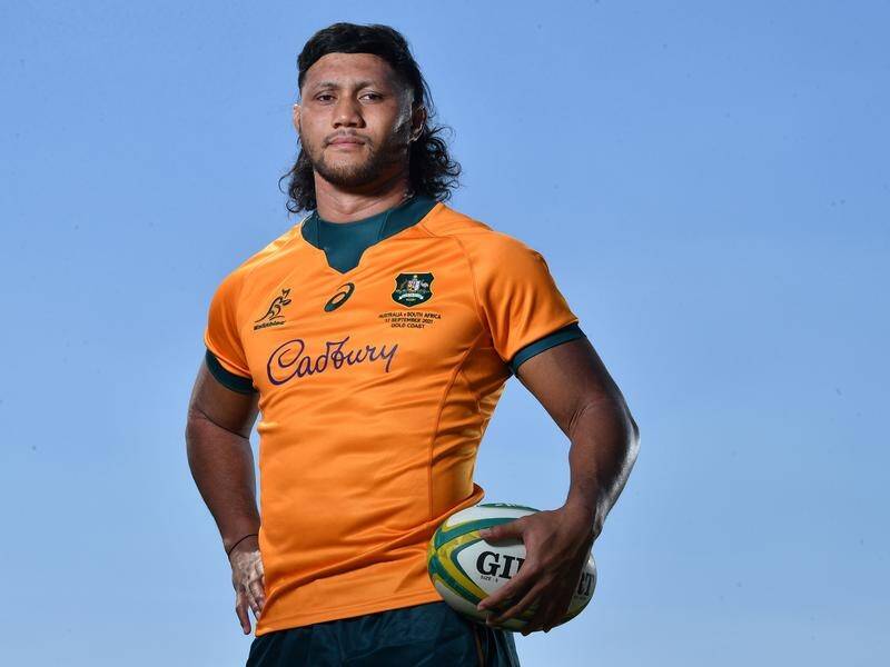 Quietly-spoken Rob Leota offers a big physical presence to the Wallabies backrow.