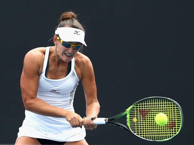 Arina Rodionova remains on track to book her fourth appearance in the Australian Open main draw.