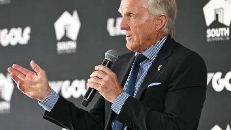 Greg Norman says the global impact of LIV Golf can't be denied. (Michael Errey/AAP PHOTOS)