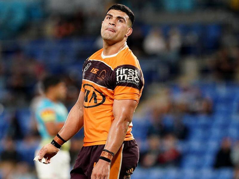 David Fifita has begun training with new club Gold Coast with his off-field dramas "resolved".