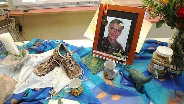 A memorial for Dr Roger Guard at Toowoomba Hospital. Photo: Australian Doctor/Twitter
