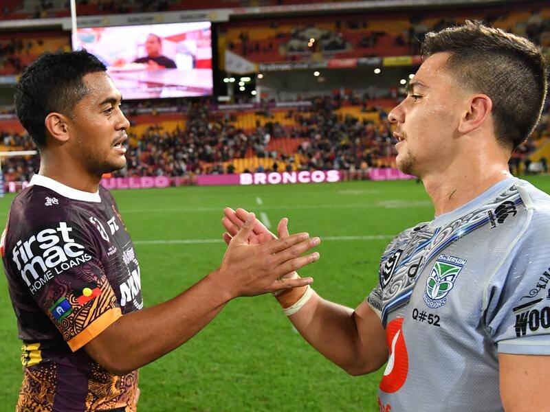 Anthony Milford and Kodi Nikorima missed late field goals in as Brisbane drew with the Warriors.