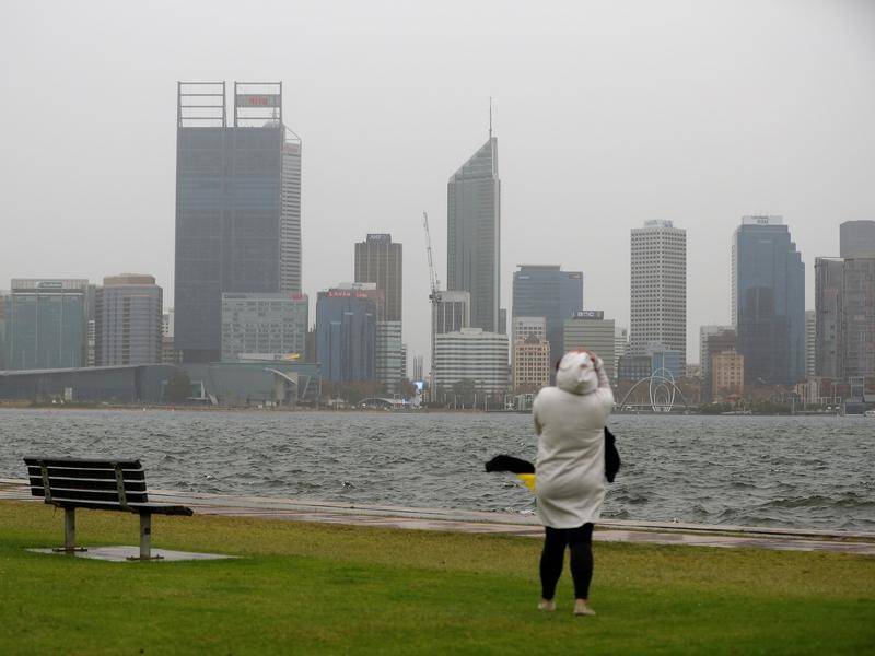 Perth and surrounds were on Sunday bracing for severe storms.