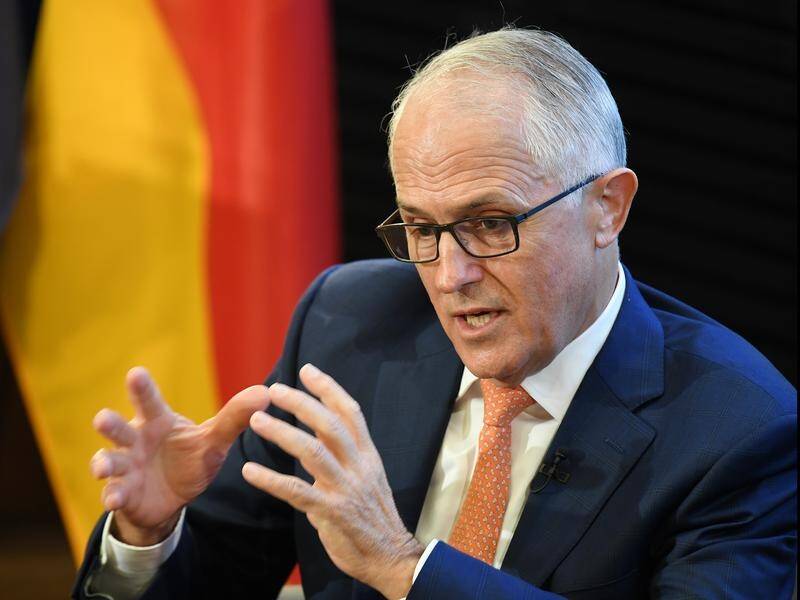 Prime Minister Malcolm Turnbull has told a German forum of the importance of border control.