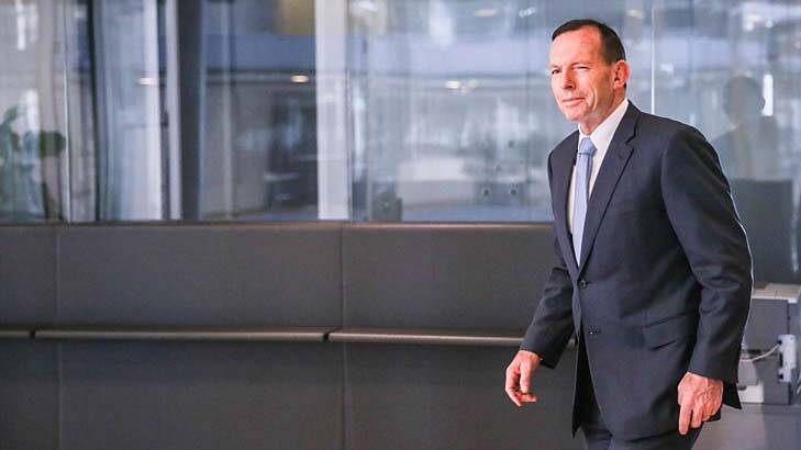 "There is a looming humanitarian catastrophe unfolding in northern Iraq right now": Tony Abbott. Photo: Cole Bennetts/Getty Images