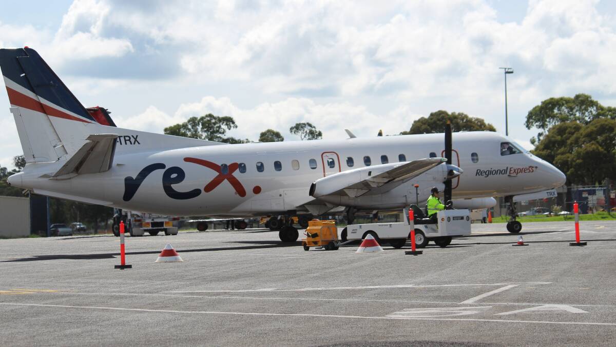 SUSPENDED: REX Airline flights to Armidale Regional Airport will temporarily cease at the beginning of April.