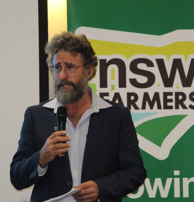 WELCOME FUNDING: NSW Farmers president James Jackson said the true cost of the bushfires may not be felt for months.