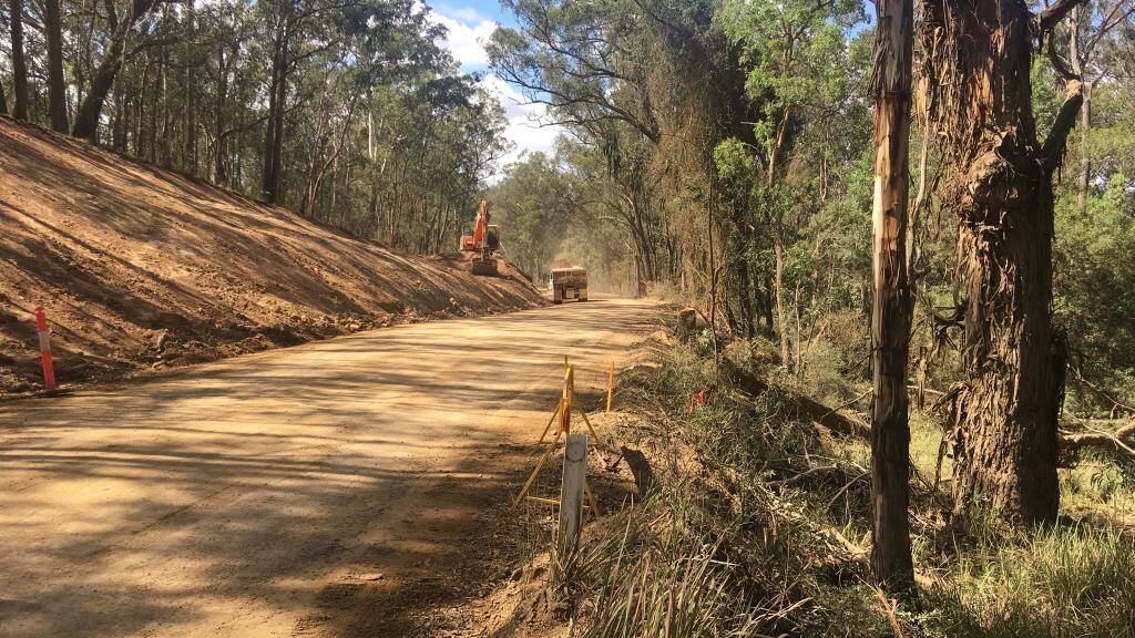 LINE OF SIGHT: Work to straighten the road and provide drivers with a better line of sight begin work on Kempsey Road.