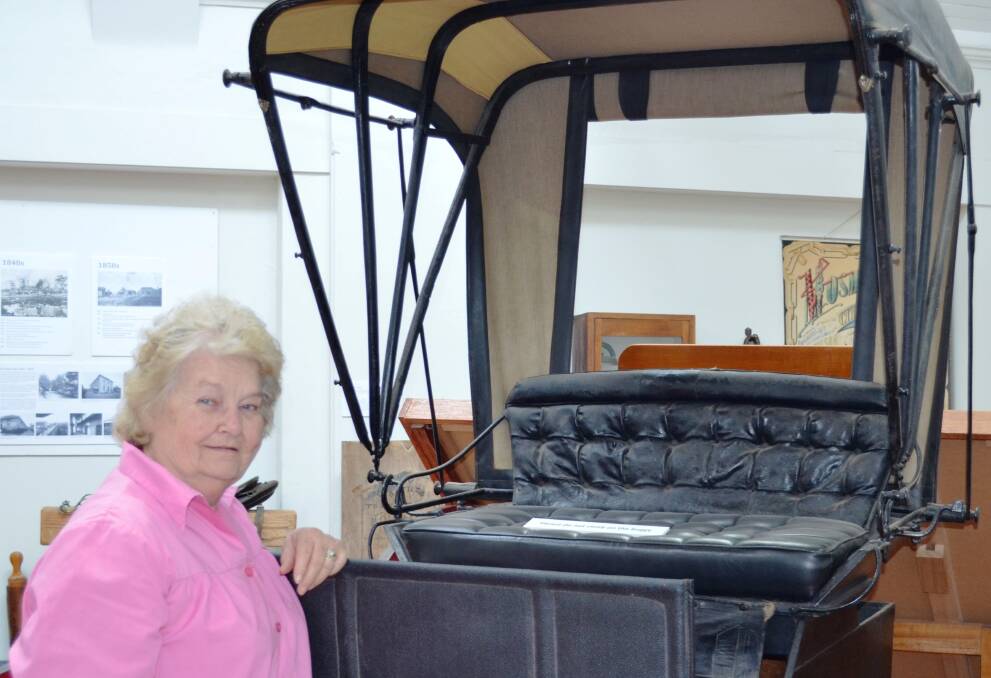 STEPPING ASIDE: Retiring Hillgrove Museum Attendant Judy Cox.