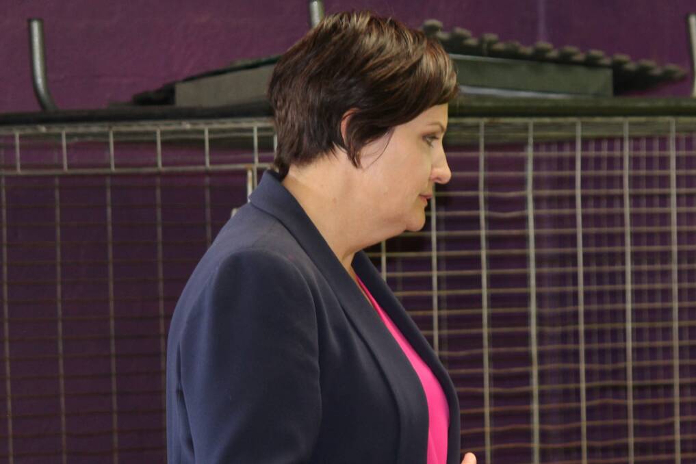 TOUR: NSW Labor leader Jodi McKay visited Armidale in November.