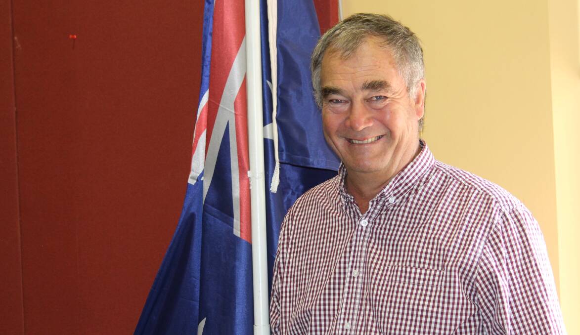 CELEBRATING: Armidale Regional Mayor Simon Murray said Australia Day was also a time to come together and be thankful for what we have.