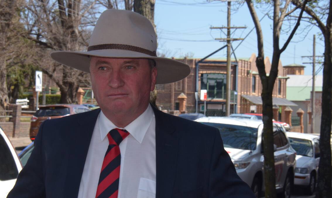 Member for New England Barnaby Joyce said the numbers are wrong.