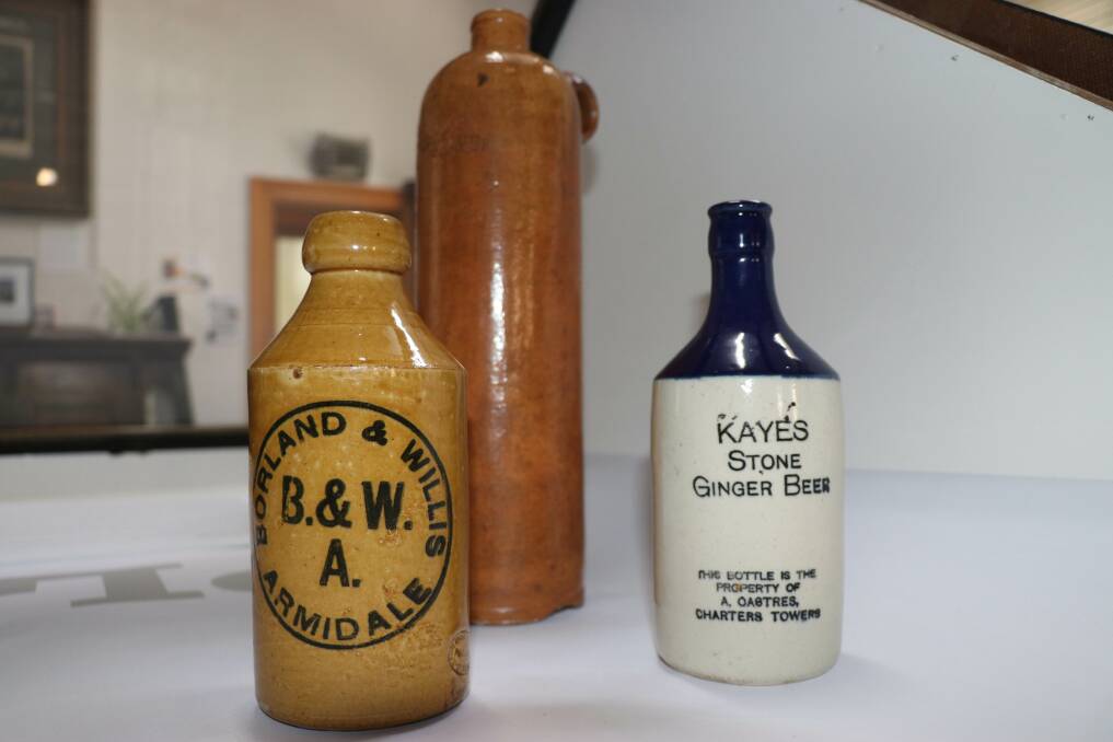 ON DISPLAY: Items that were used well before the beginning of "our throw away culture". 