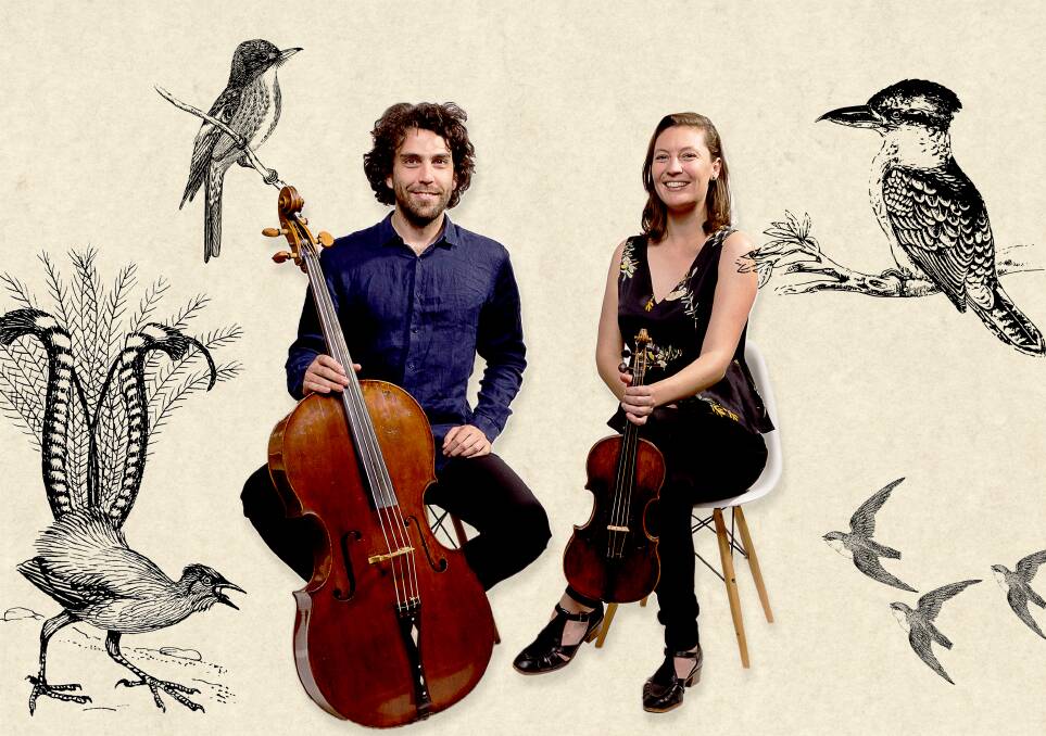 BIRDSONG: Anthony Albrecht and Simone Slattery will be performing at NERAM on Wednesday, May 1. 