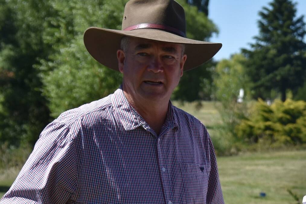 CONCERNED: Armidale Mayor Simon Murray said he was worried by the lack of interest shown in water conservation by Armidale residents during this drought. 