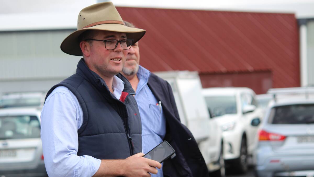 GOOD FORTUNE: Member for Northern Tablelands Adam Marshall said he waqs optimistic for Armidale's bid for Plane to Plate centre.