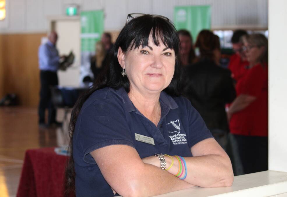 ORGANISER: Farm liaison officer NSW with the NSW Rural Financial Councilling Service Jennifer Jeffrey planned Thursday's One Stop Shop inside Uralla Memorial Hall.