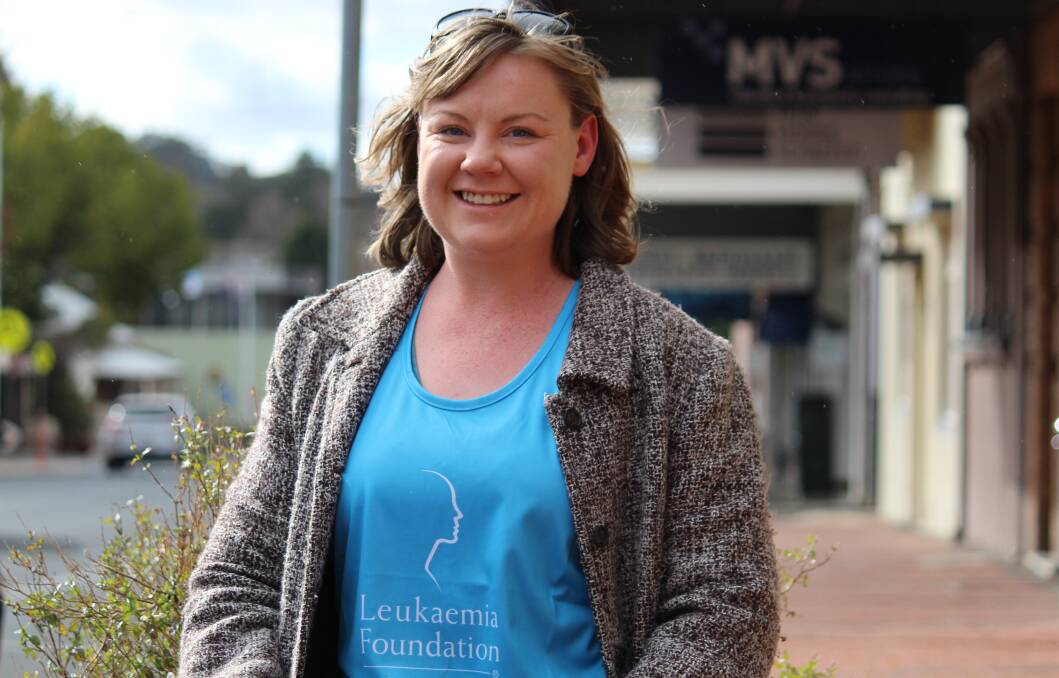 GIVING BACK: Kirsty Single is aiming to raise $5000 for the Leukaemia Foundation.