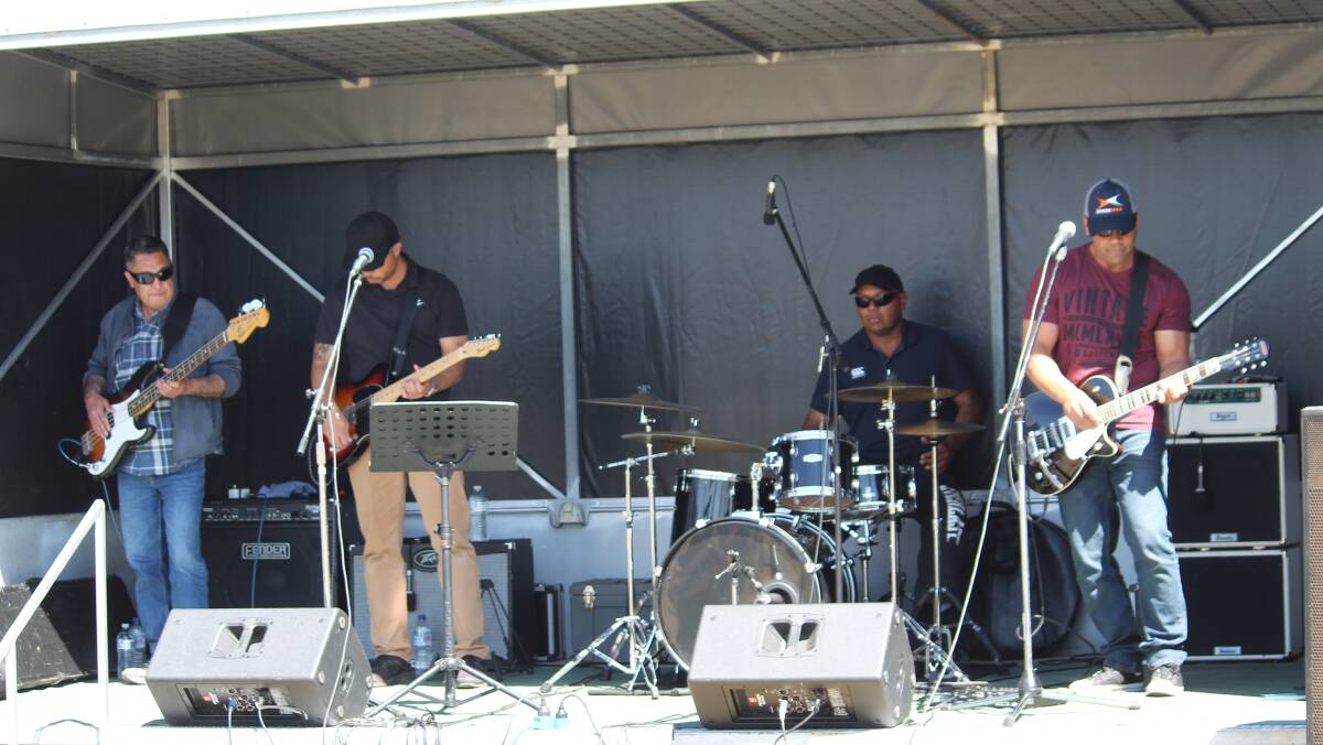TUNES: The band played some deadly music in Guyra during last year's celebrations.