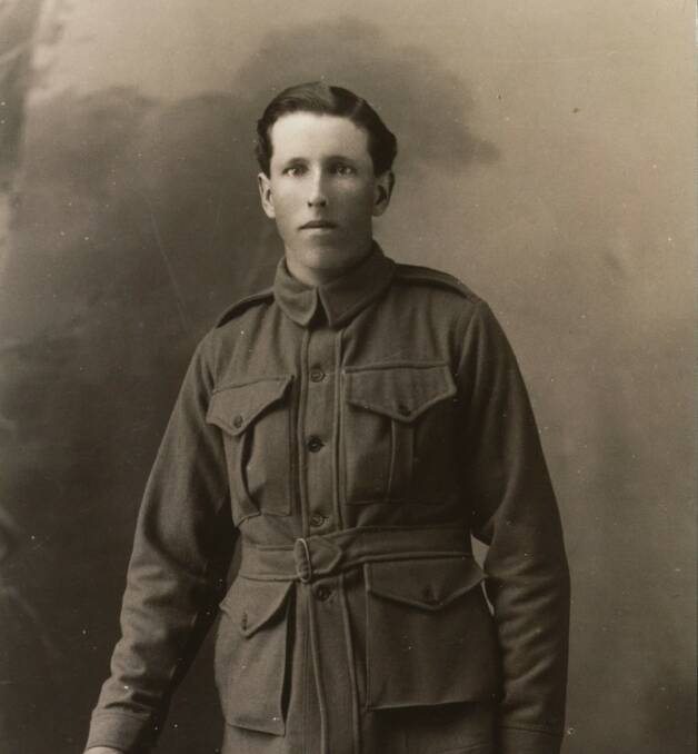 STRETCHER BEARER: Lance Corporal Andrew Elliott was killed near Pozieres in 1916.