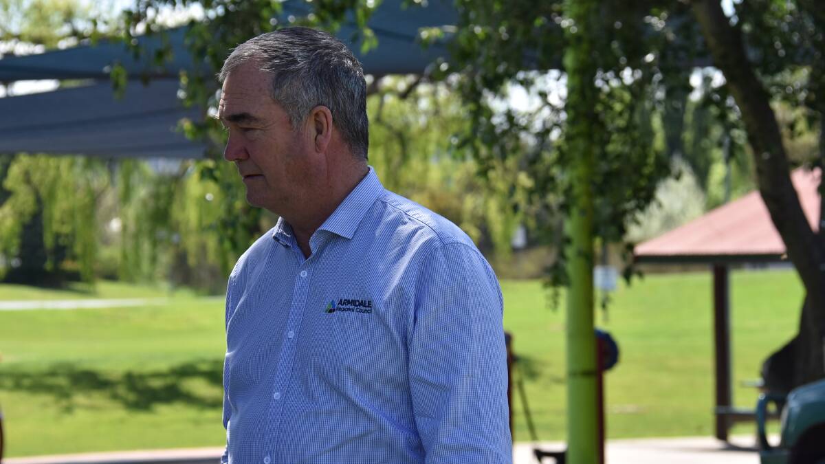 INPUT: Armidale Mayor Simon Murray said the best way to get people talking about their ideas is over a cup of coffee.
