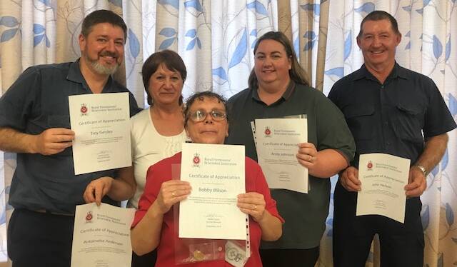 Staff celebrated work anniversaries with more than 135 certificates of service awarded on the day.