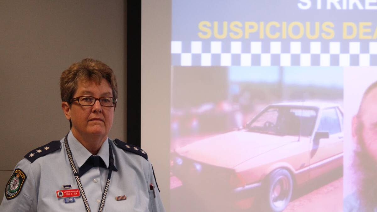 REQUEST: Detective Chief Inspector Ann Joy made an appeal on Thursday morning for information about a yellow ute purchased in Bingara in 2010.
