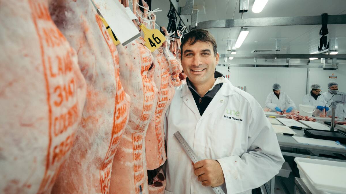 RESEARCH: UNE meat scientist Dr Peter McGilchrist said sheepmeat needed to travel along the same lines as beef, if the maximum value was going to be extracted for the industry.