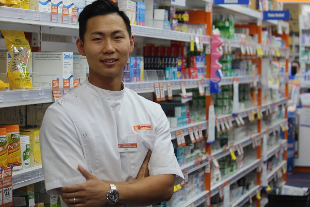 IMMUNITY: Arimidale pharmacist Tim Kim said it was always important for older people to get their flu vaccinations.