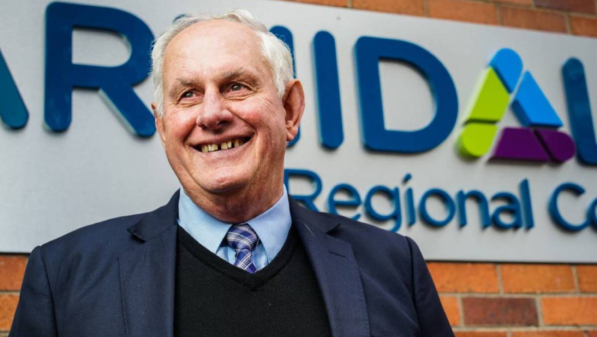HAPPY DAYS: Armidale Mayor Ian Tiley is relieved that lockdown has ended - for now. Photo: file.