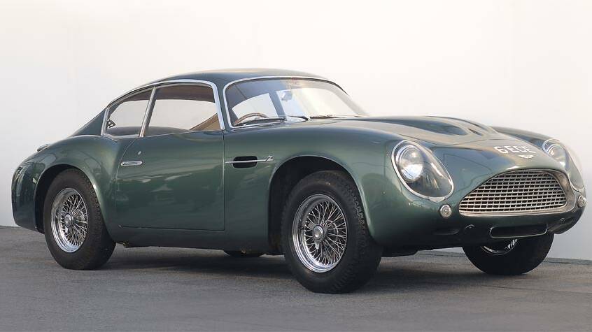 A vintage Aston Martin similar to this one has been promised for the Australian Transport Museum that could be built at Armidale Airport.